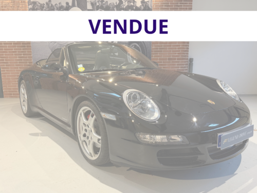 Porsche 911 type 997 Carrera S Cabriolet 355ch noir